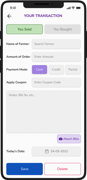 Partner App screen 4